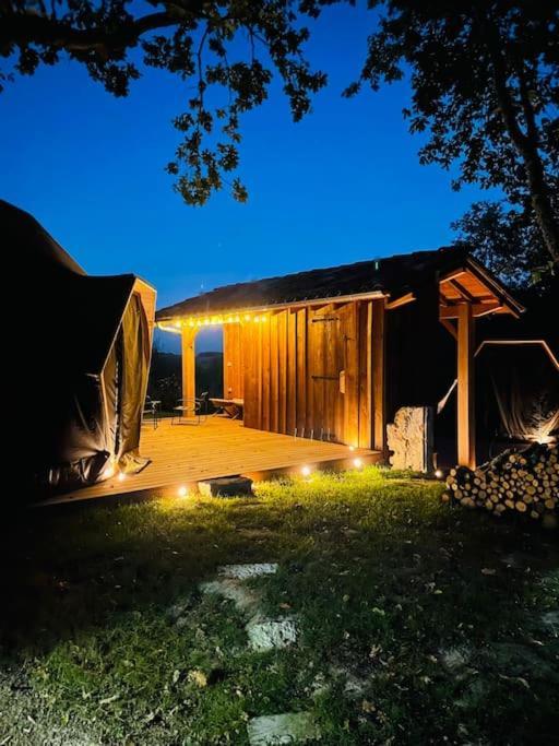 Dome Insolite Cedre Jacuzzi Et Petits Dejeuners Inclus Lagraulet-du-Gers Екстериор снимка