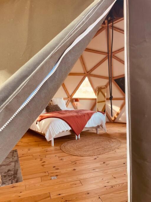Dome Insolite Cedre Jacuzzi Et Petits Dejeuners Inclus Lagraulet-du-Gers Екстериор снимка
