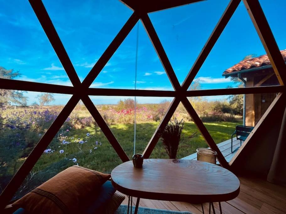 Dome Insolite Cedre Jacuzzi Et Petits Dejeuners Inclus Lagraulet-du-Gers Екстериор снимка