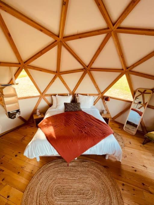 Dome Insolite Cedre Jacuzzi Et Petits Dejeuners Inclus Lagraulet-du-Gers Екстериор снимка